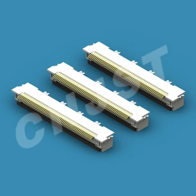 Conector FPC FFC empotrado de bajo perfil a prueba de polvo - Detalle 3