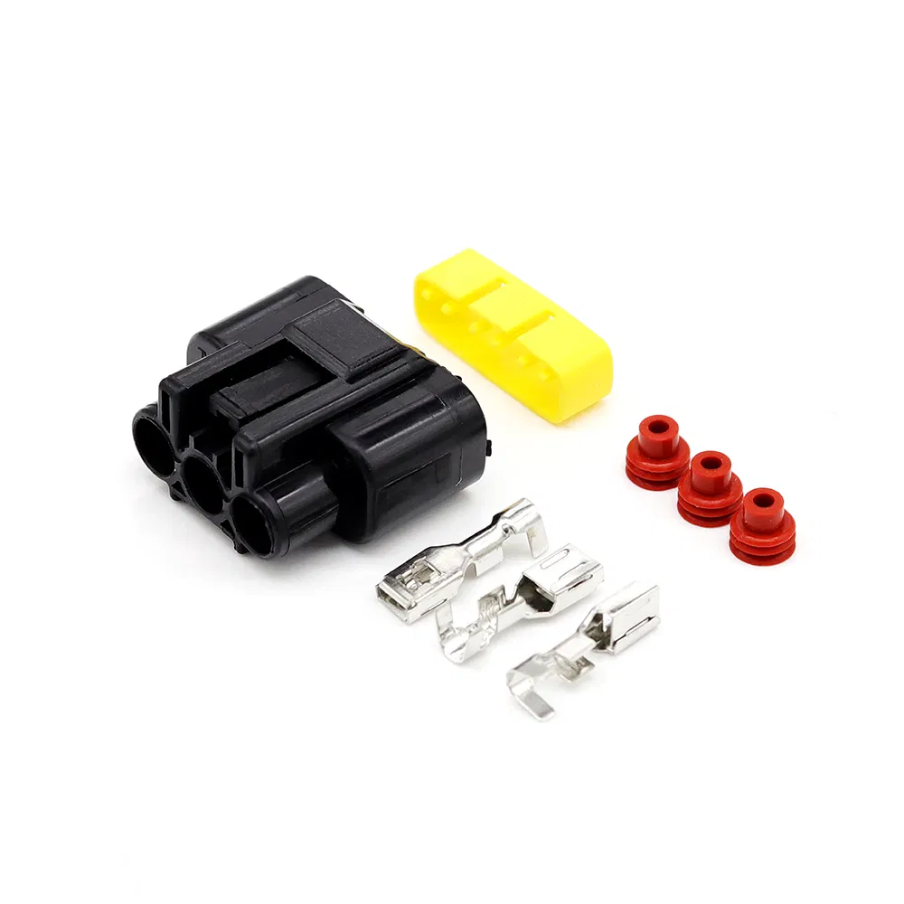 Conector Eléctrico Automotriz Impermeable para Ventilador de Alta Corriente - Vista 2