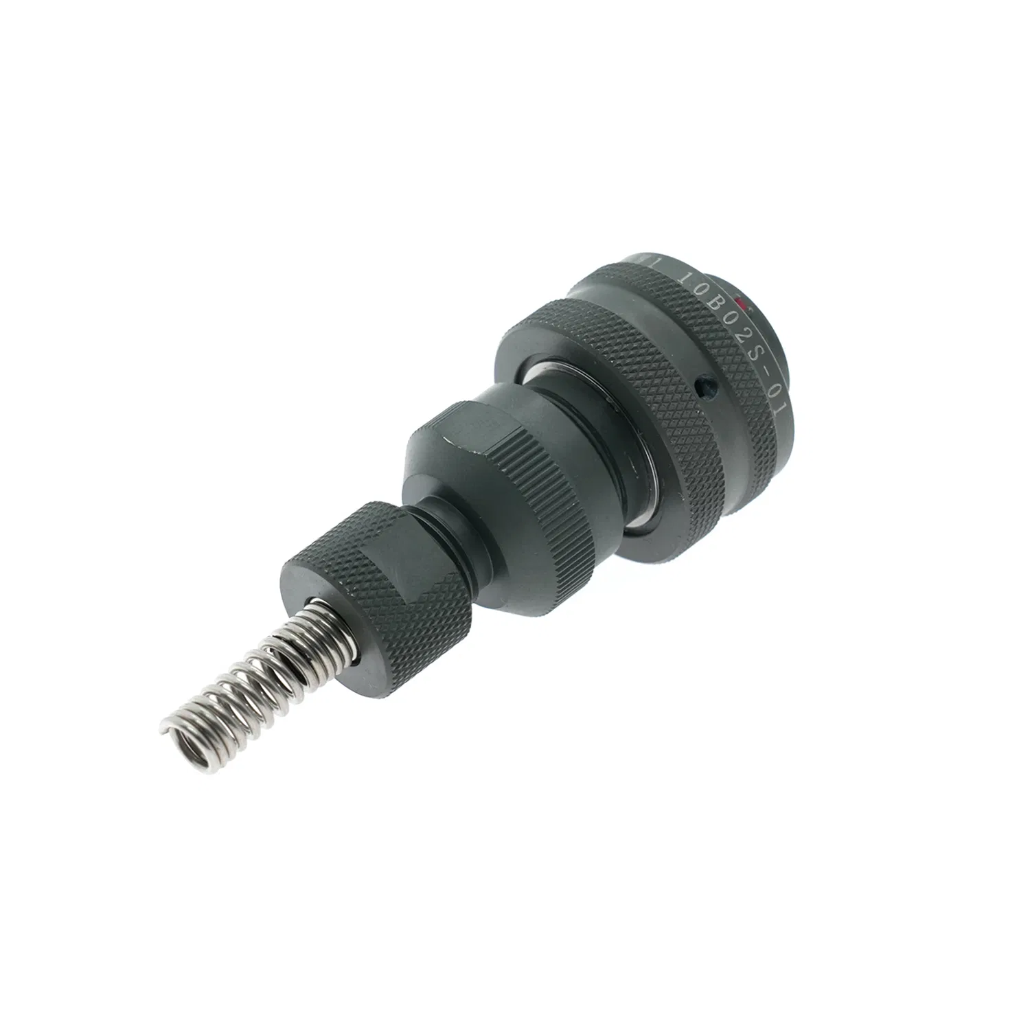 Yw1 10b02s-01 1 Conector circular eléctrico hembra de cable de arnés de alambre de potencia RF a prueba de agua con enchufe de empuje y tirón