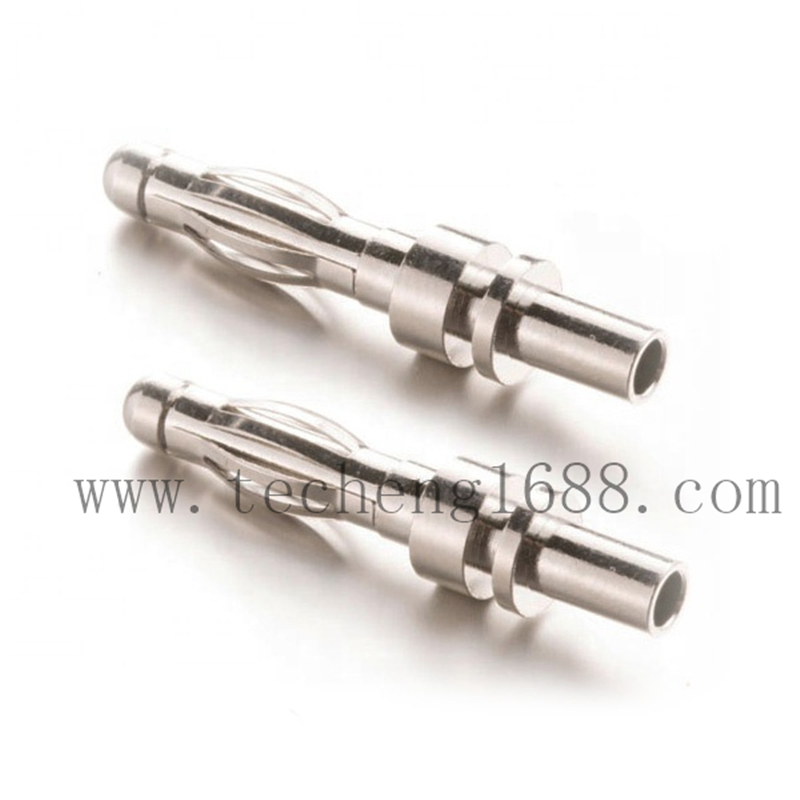 4mm Conector Banana Conector Jack Banana Conexión de Oro Cobre para Motor y Controlador de Velocidad Eléctrico