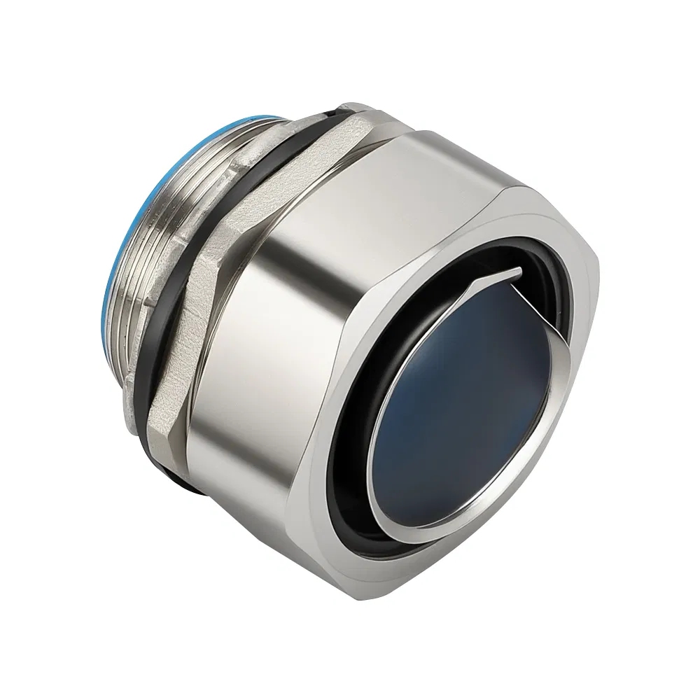 Conector de manguera de metal para equipos eléctricos y motores