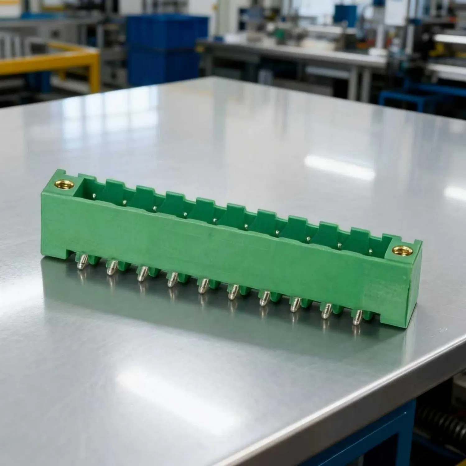 Indicador LED que proporciona monitoreo visual del estado, conector de bloque terminal enchufable de Wago Phoenix para aplicaciones de circuitos de control