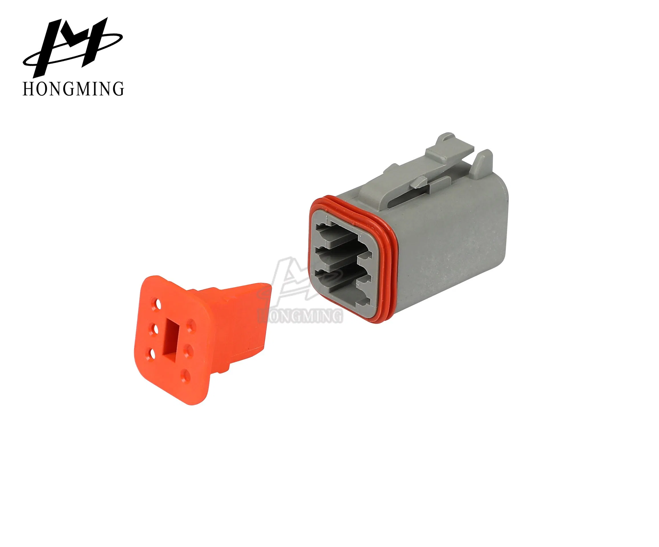 Conector Deutsch adecuado para el motor de la puerta de aceite 12-Wire con enchufe macho hembra, piezas de maquinaria de construcción