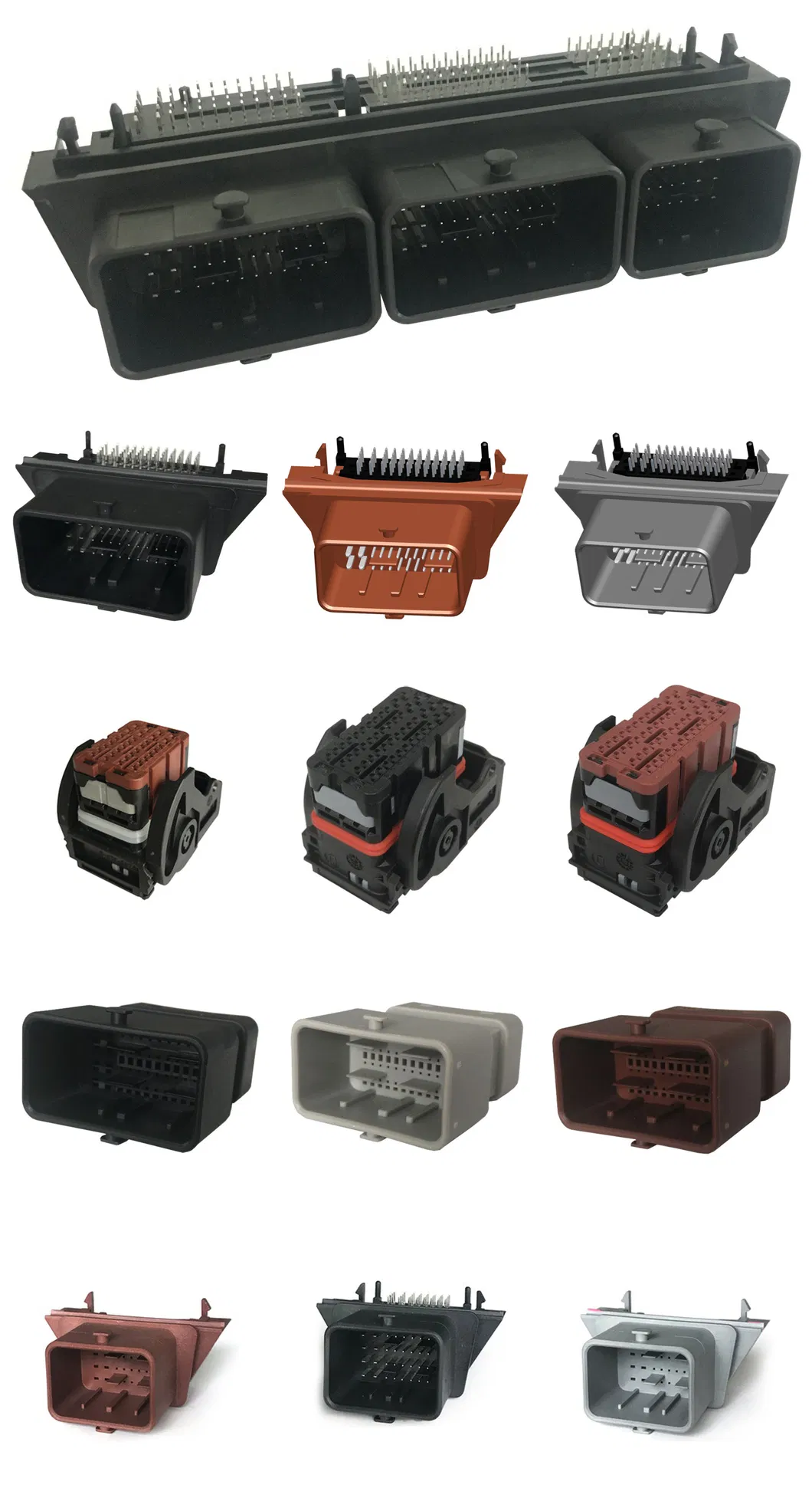Especificaciones técnicas y diagrama del conector automotriz