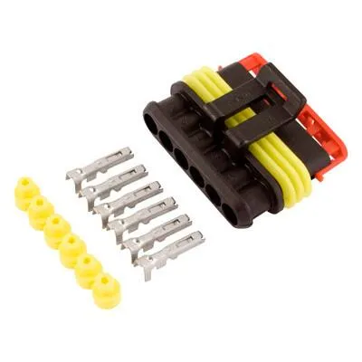 Conector de alojamiento de cabezal PCB vertical para ECU automotriz eléctrica