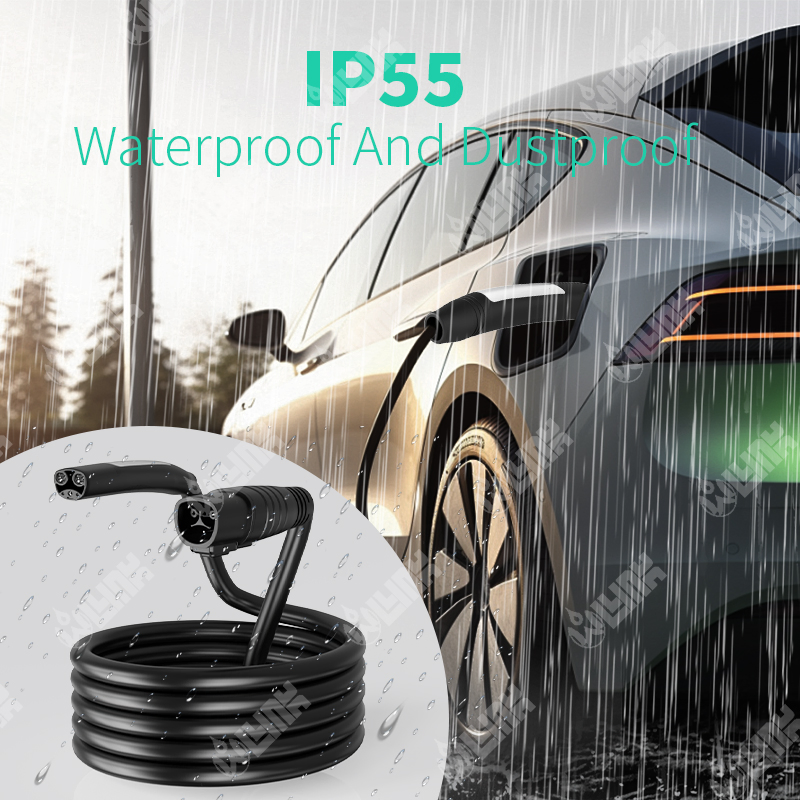 Conector Nacs Premium 48A para carga de vehículos eléctricos Tesla