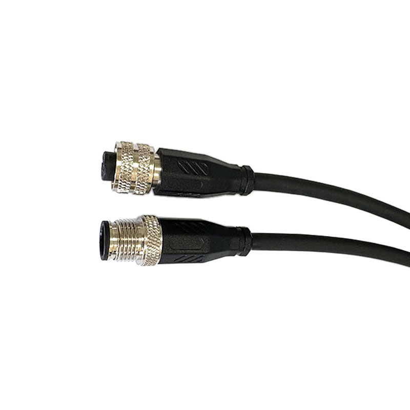 Conectores Eléctricos Automotrices M12 Conectores de Sensor Macho y Hembra