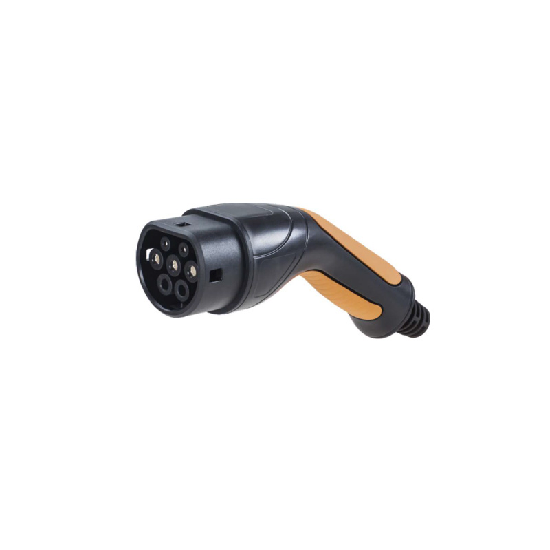 Conector de Carga de Vehículo OEM para Vehículos Eléctricos 16A 32A Cabezal de Carga EV Conector AC IP54 para Vehículos Eléctricos