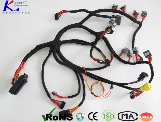 Arnés de cableado de comunicación automotriz con conector para vehículo eléctrico OEM/posventa