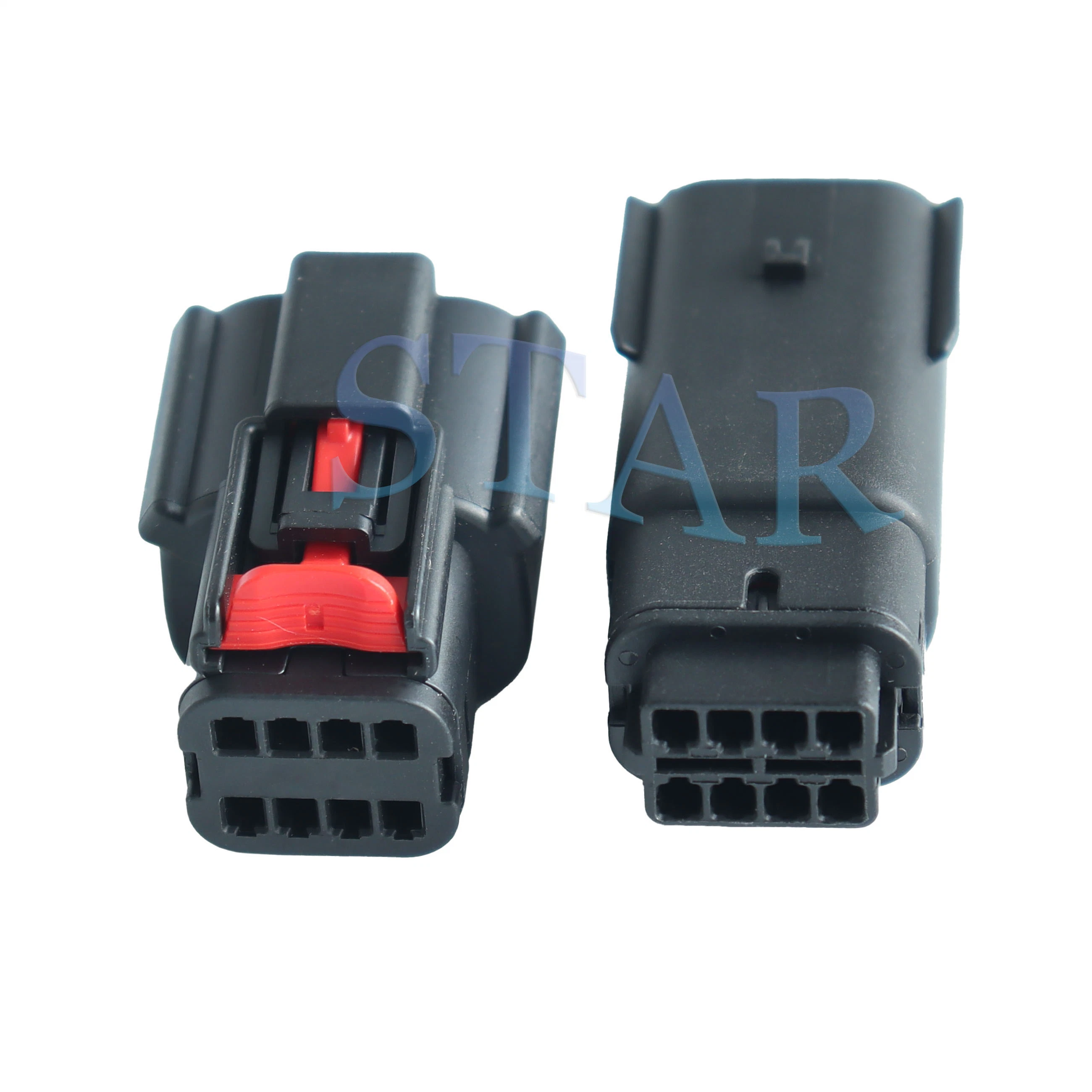 Conector Sello Automotriz Molex 8 Enchufe Macho Negro Mx150 Serie 3.5mm
