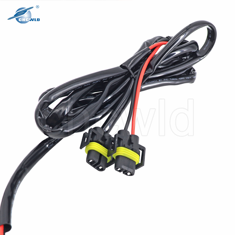 Arnés de cableado para faros antiniebla 12V 40A Kit de cableado para relé de faros antiniebla con interruptor de encendido/apagado