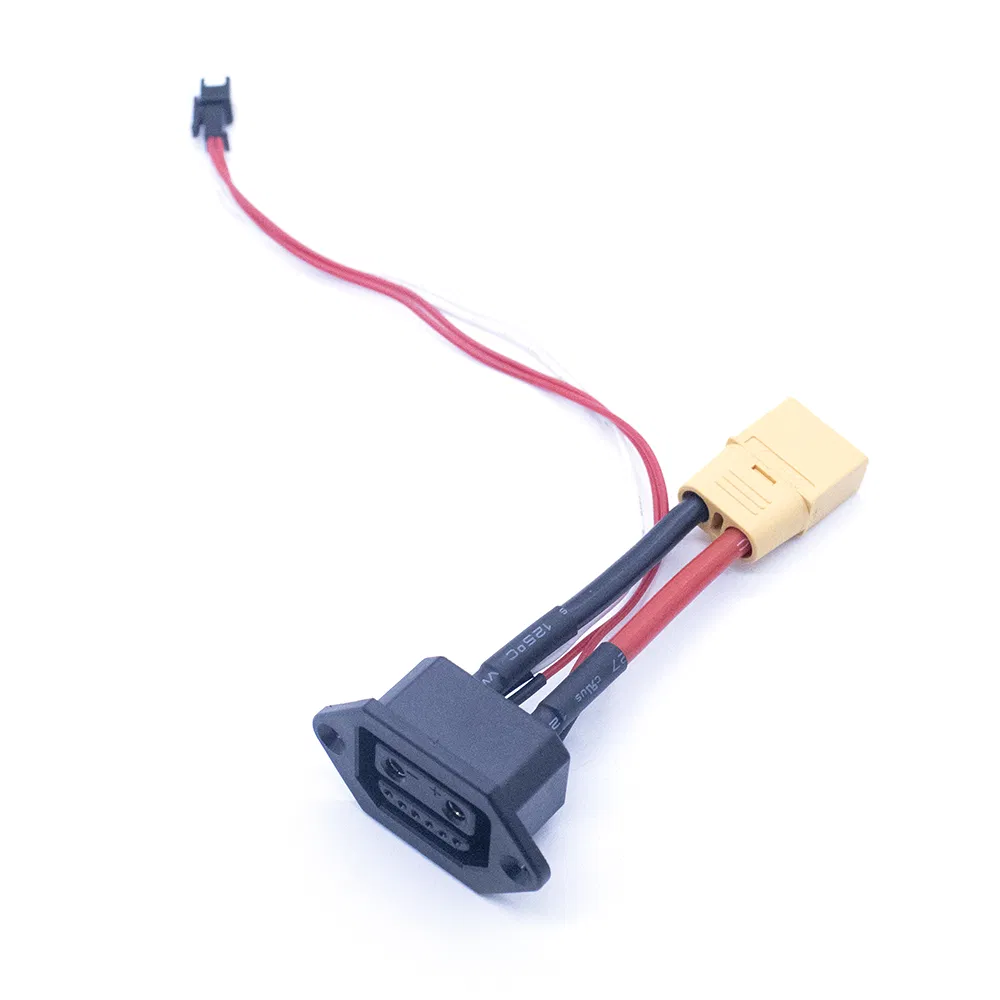 2 6 Conector de Comunicación de Torre Xt90 Enchufe Macho Hembra Cable de Señal de Carga y Descarga de Batería de Litio para Vehículo Eléctrico