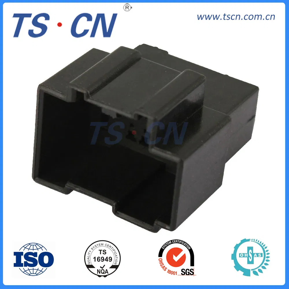 Conector de terminal macho de arnés de cable automotriz de plástico de General Motor Ts2105-16p-11rd