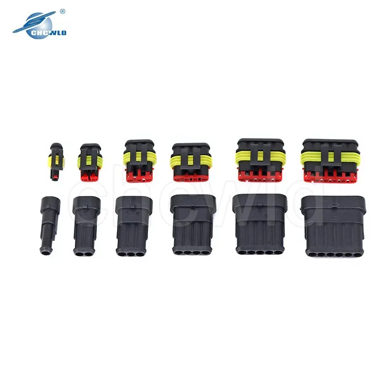 Conector impermeable AMP Superseal 1.5 frontal