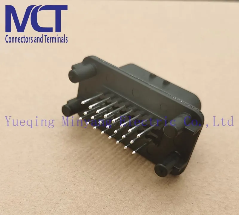 8 Conector de encabezado de pin ECU Ampseal de Tyco Automotive para PCB de potencia 776280-1 plano