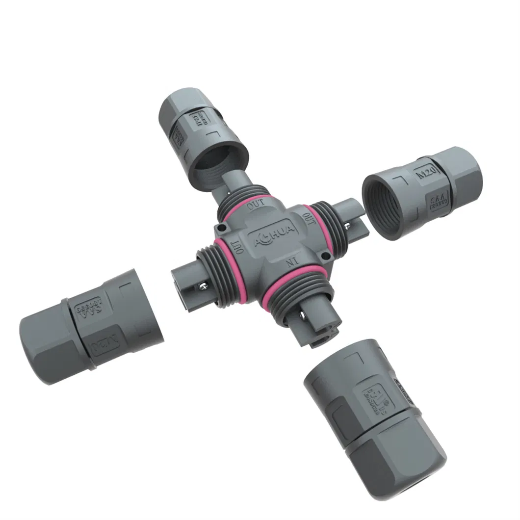 Componentes del conector M20