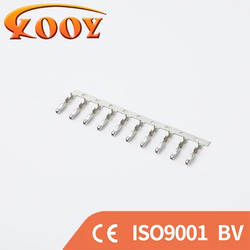 Conector de cable eléctrico crimpado