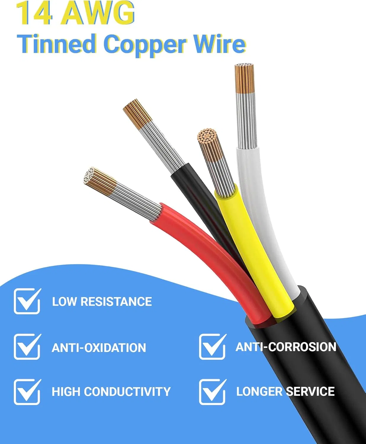 14 AWG 1 Conector eléctrico a prueba de agua con clavija macho y hembra, conector sellado de desconexión rápida para arnés de cableado automotriz