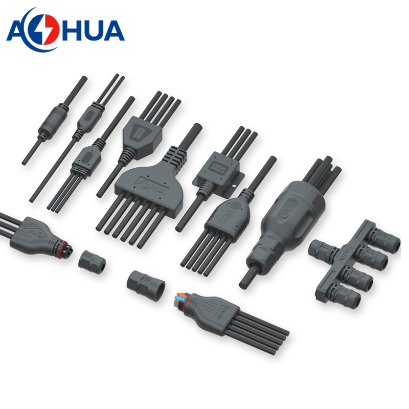 Experto en soluciones de arneses de cableado, distribuidor personalizado de cable de extensión macho hembra, conector impermeable