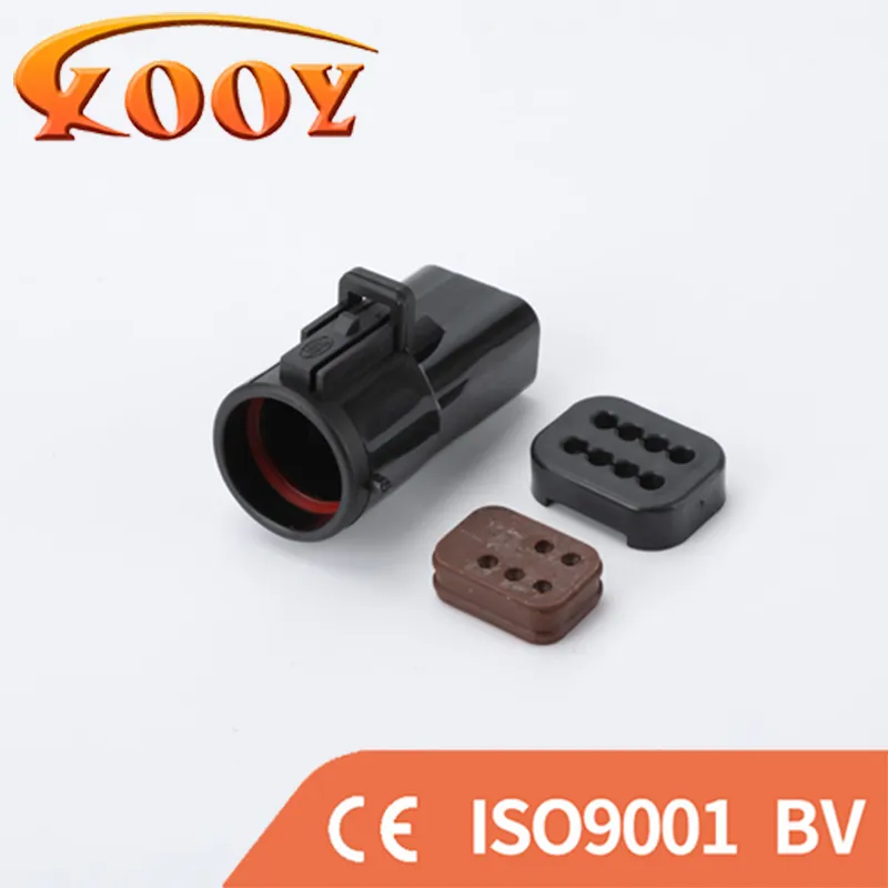Conector de Socket de Relé Duradero 8-Pin para Soluciones de Cableado Eficientes