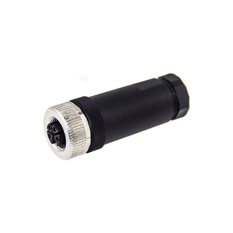 M12 Conector 2 3 4 Conector Eléctrico de Aviación Circular Masculino Femenino Sensor