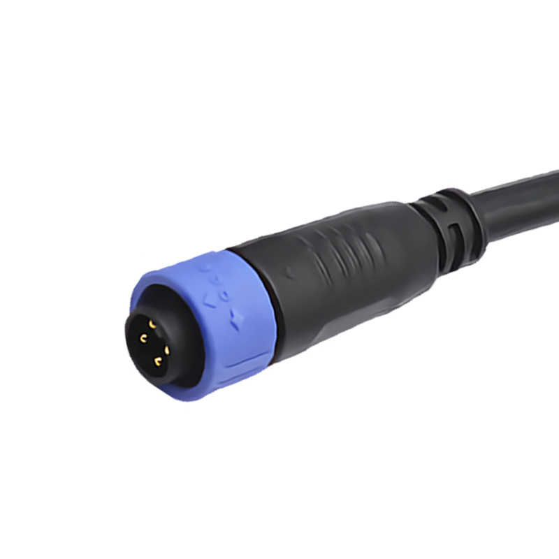 2/3/4/5/6/7/8pin M16 Cables de extensión rápidos de iluminación Conector de cable
