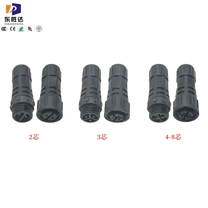 Detalle del conector impermeable M16