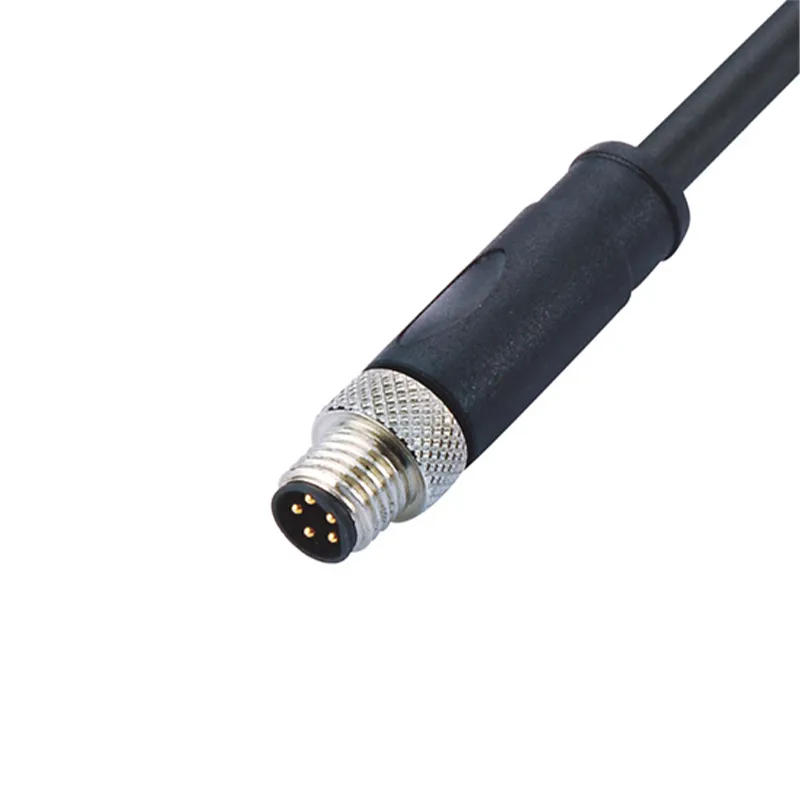Mejor Precio M8 M12 3pins Masculino Femenino Conector de Sensor