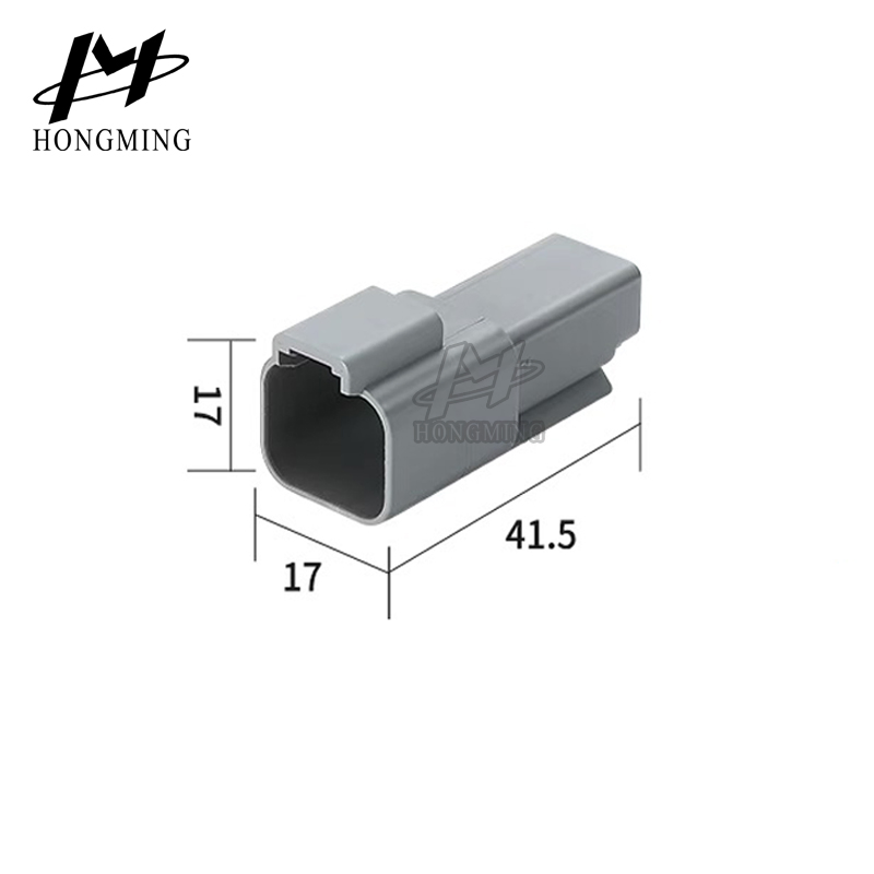 Conectores de arnés de cableado automotriz Deutsch Dt a prueba de agua Tyco Dt04-2p 2