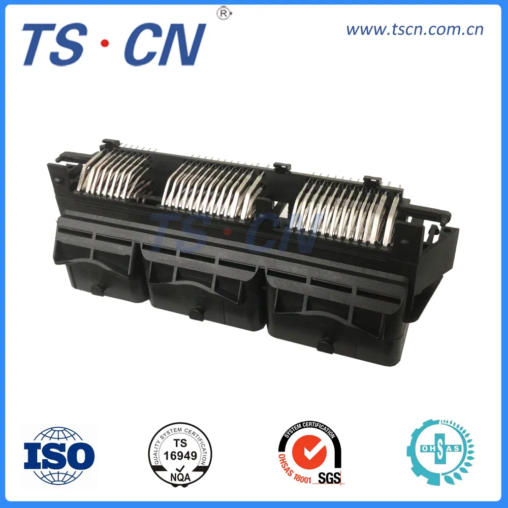 Conector de encabezado PCB vertical de ECU automotriz masculino 128 formas PCB 23430101/643340100/5007620481/0643201311