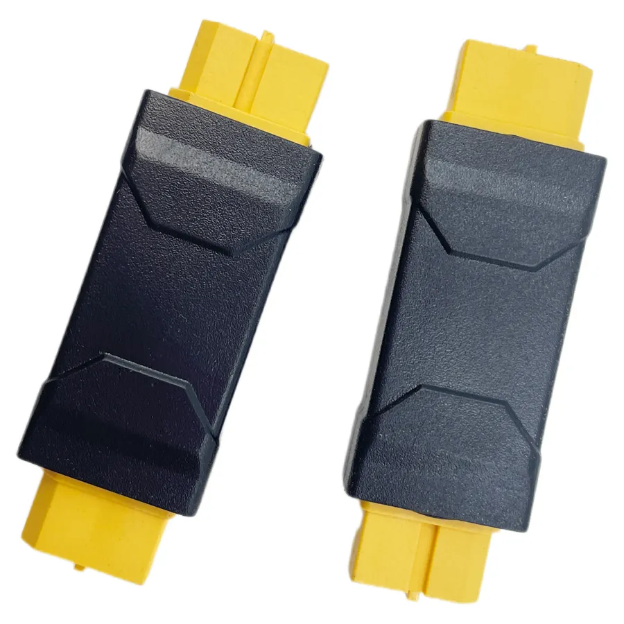 Xt60 Adaptador de conector de batería de potencia de macho a hembra para automóvil
