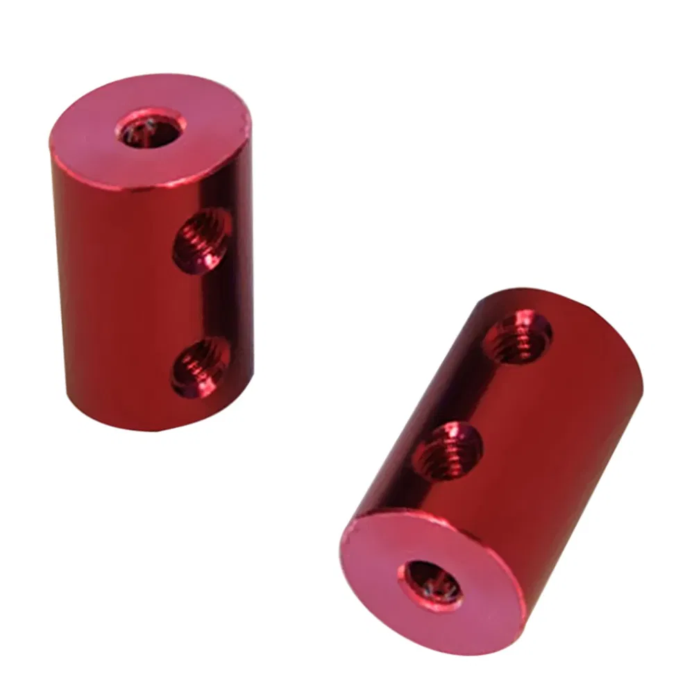 Acoplamiento de eje rígido flexible personalizado varios conector de motor 2/3/4/5/6/8mm