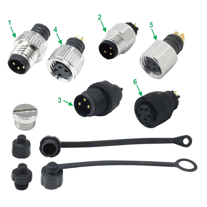 Modelos de conectores moldeables M8