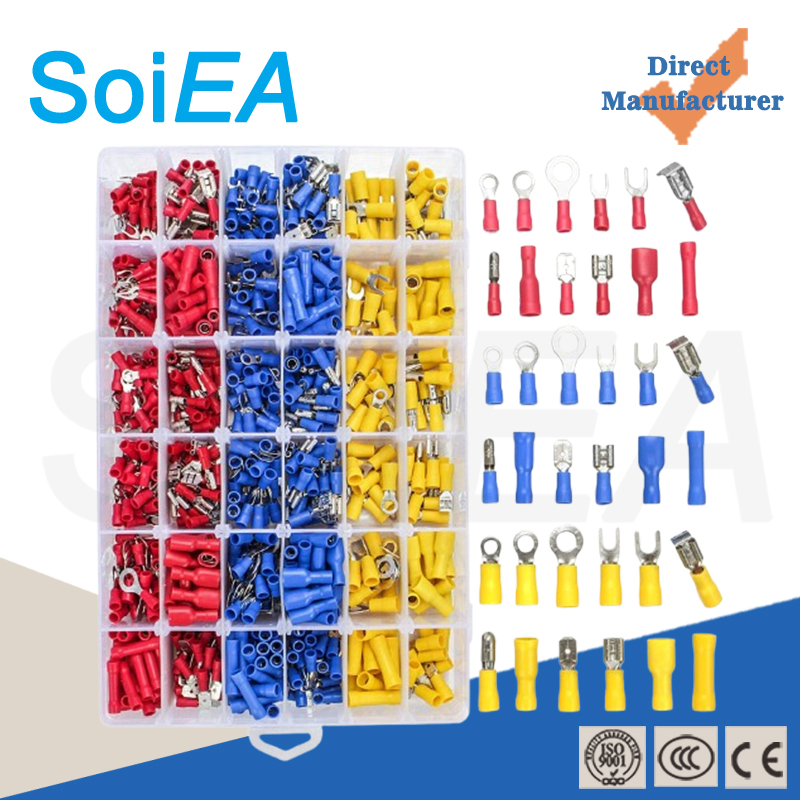 Conector terminal de cable eléctrico de crimpado de cable de automoción original, bloque de terminal de cable, conector de cable, accesorios de cable/ 962842 968851 1718760 927824 9637