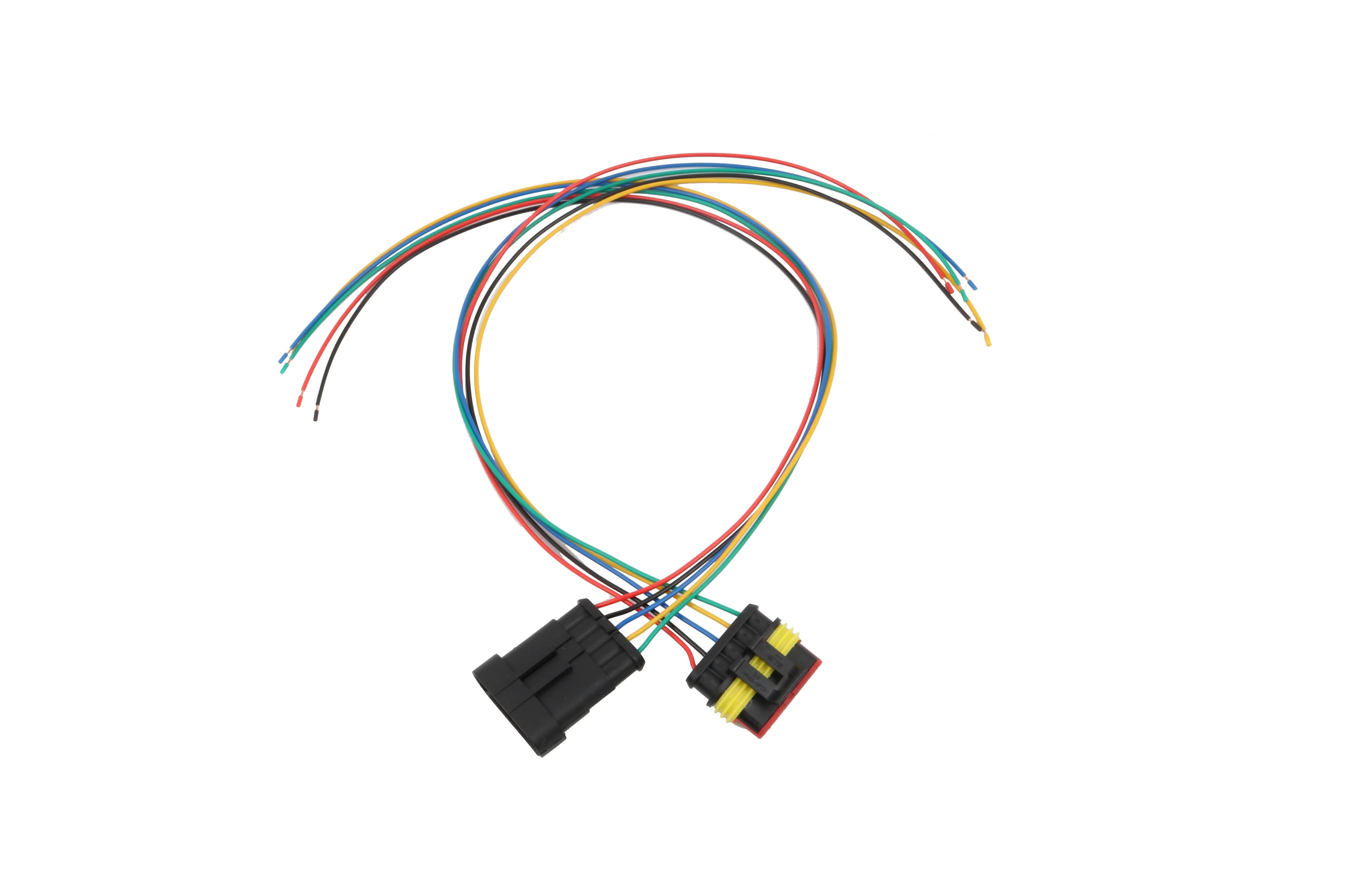 Conector 1.5mm Faros de coche Sistema de audio Plug-and-Play Arnés personalizado 1/2/3/4/5/6pin