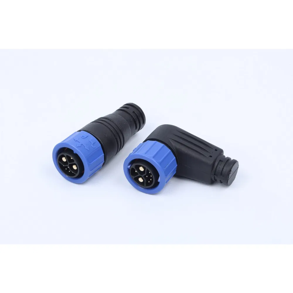 2 Pin de alta tensión IP67 Conector de motor impermeable para sistemas de baterías de litio