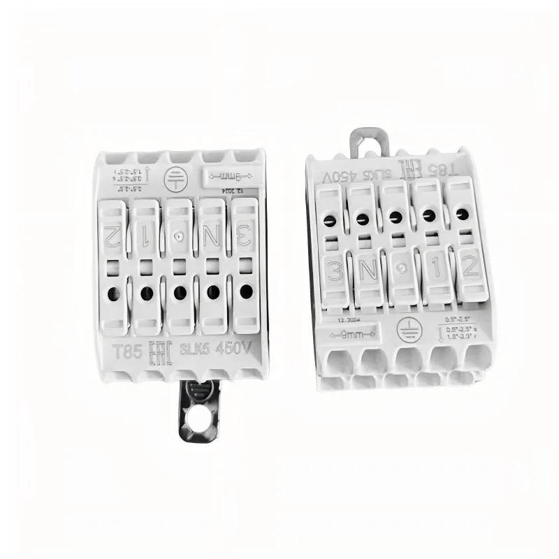 Conector de luminaria sin tornillos 1
