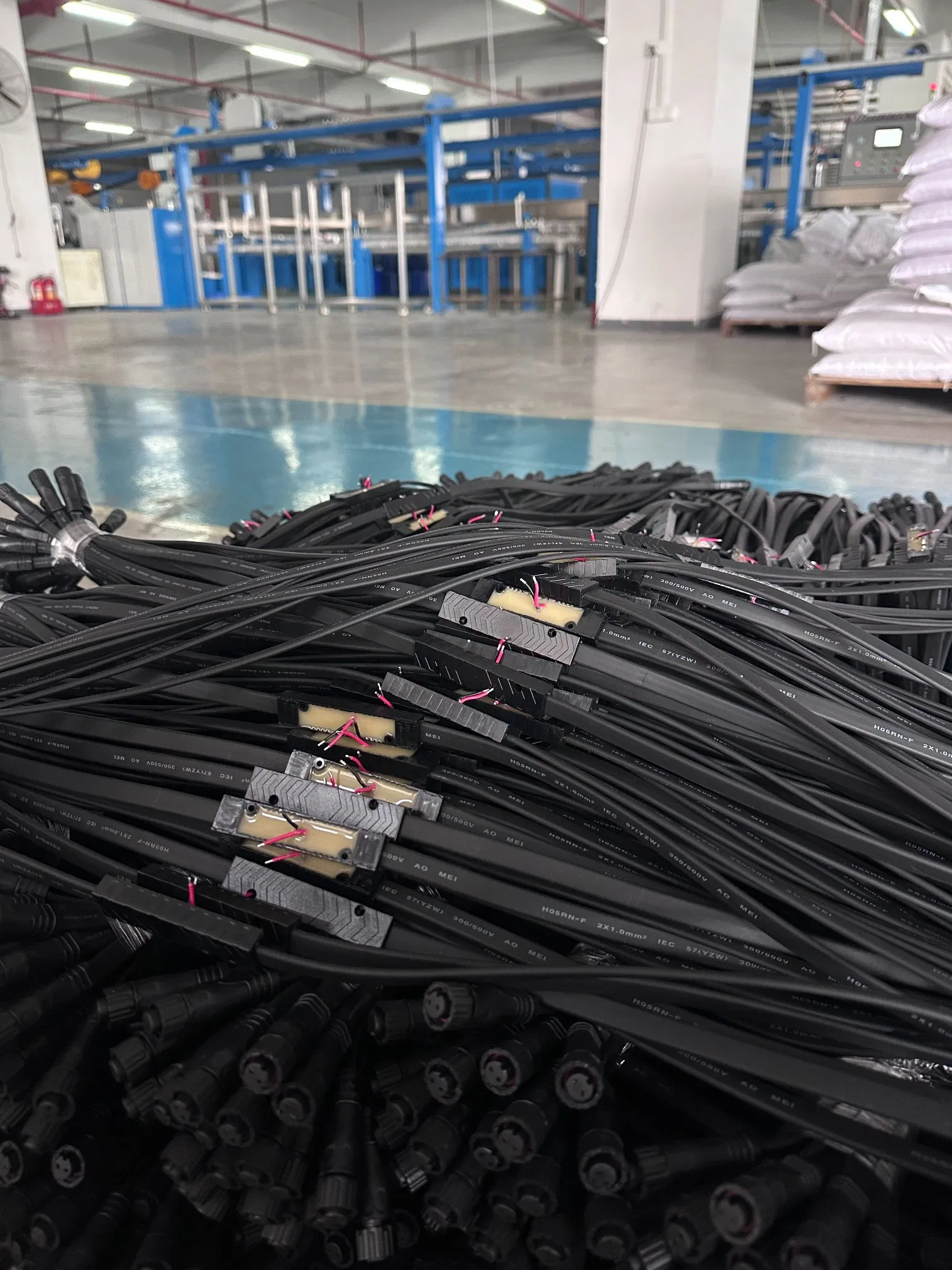 M12 Conector de cable impermeable para iluminación LED y CCTV