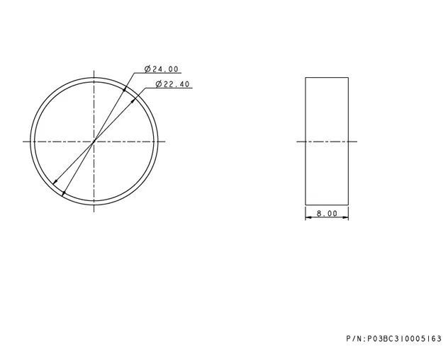 Terminales interiores del conector