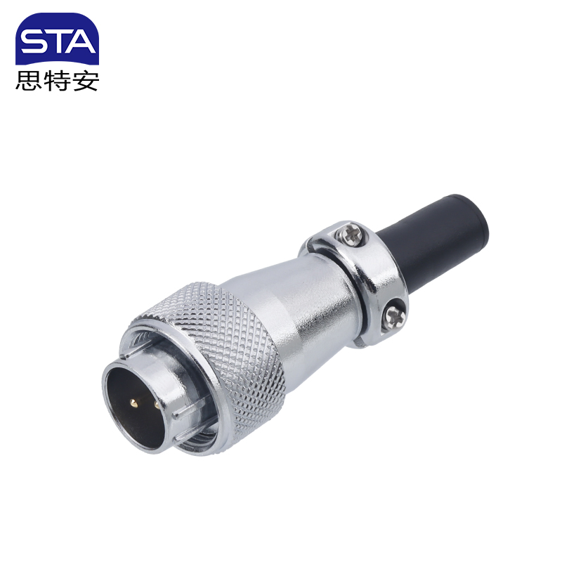 2/3/4/5/6/7/8/9/10/12/14 Pin Ws20 Conector Circular Metálico Femenino ODM/OEM para Equipos Automotrices