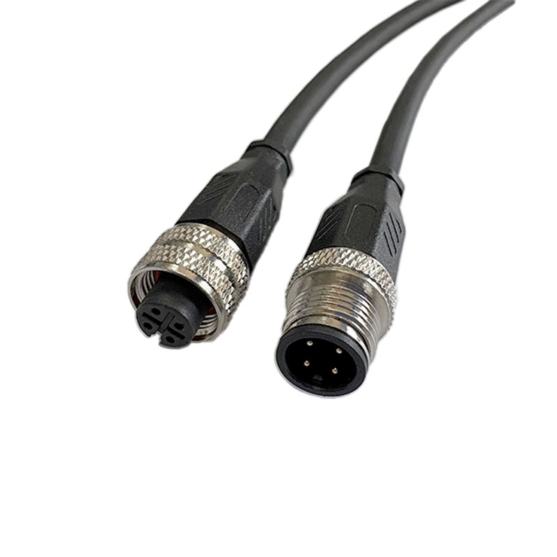 Conectores Eléctricos Automotrices M12 Conectores de Sensor Macho y Hembra