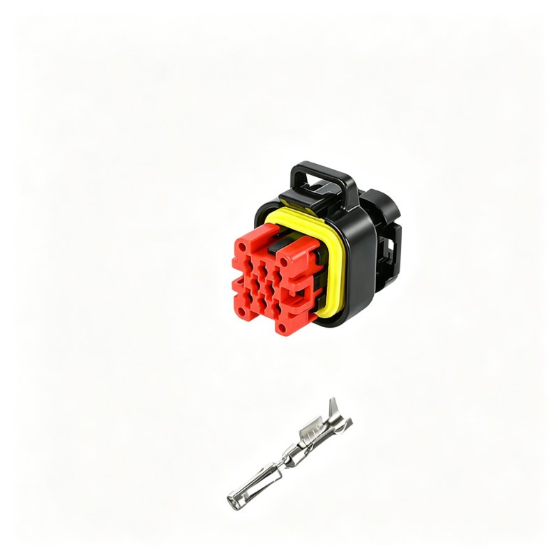 8p/14p/23p/35p Conector de ECU de automóvil de nueva energía 776286-1/776273-1/770680-1 Enchufe PCB a prueba de agua de latón macho hembra CE