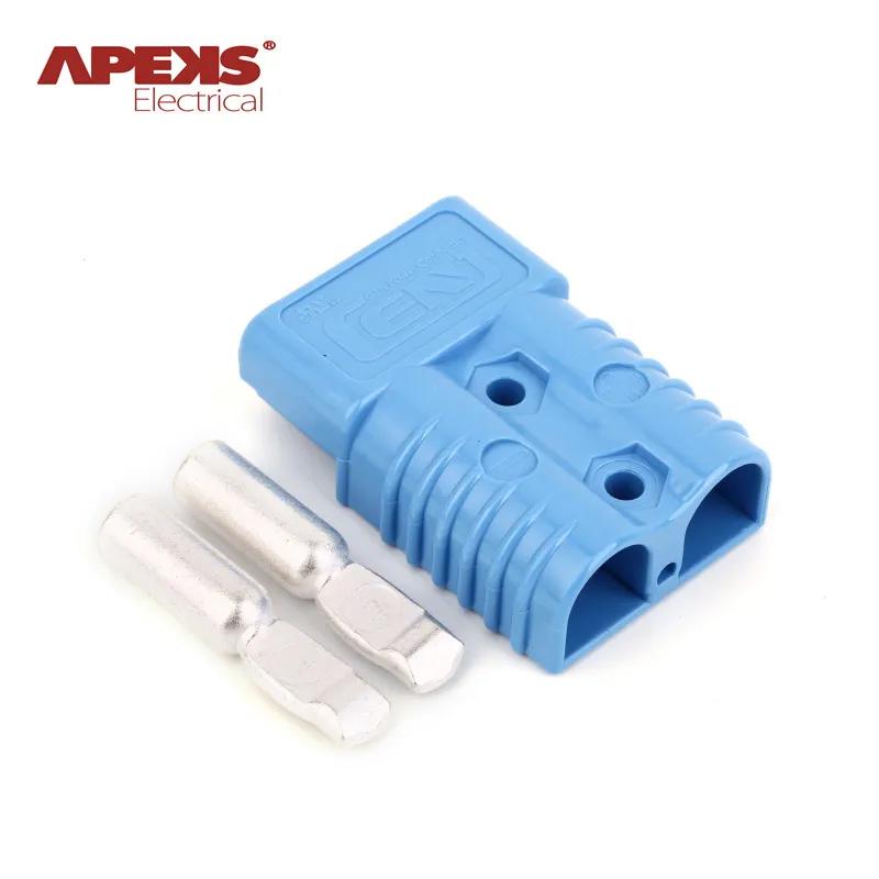 175A Conector de horquilla de doble polo / Conector de cargador de horquilla / Enchufe rápido de batería