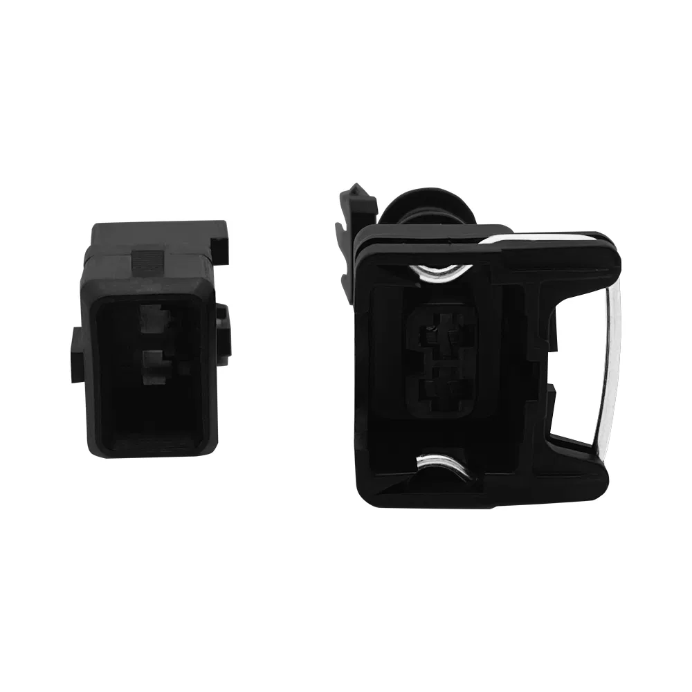 Fabricación 2p Conector de enchufe del arnés del sensor de temperatura del agua del automóvil y bocina de caracol