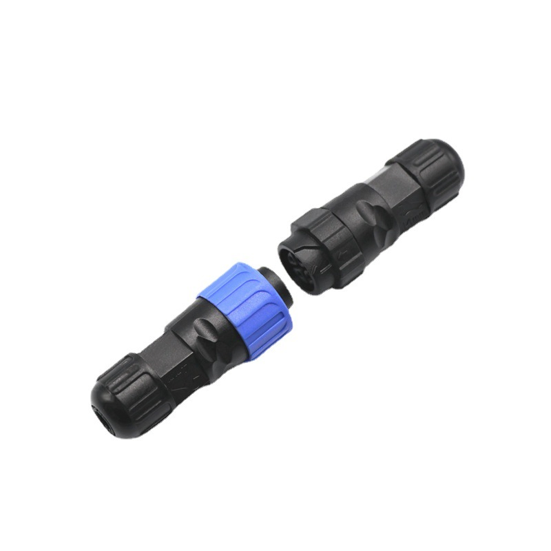 2/3/4/5/6/7/8pin M16 Cables de extensión rápidos de iluminación Conector de cable