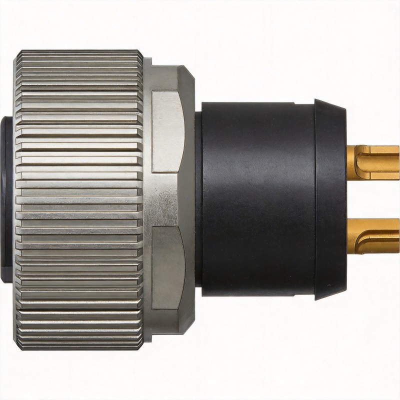 Conector OEM personalizado IP68 a prueba de agua M12 M8 M23 conector industrial de empuje y tirón, conector circular eléctrico roscado para sensor de automatización industrial