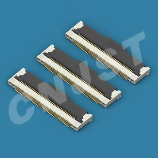 Conector FPC FFC empotrado de bajo perfil a prueba de polvo - Detalle 1