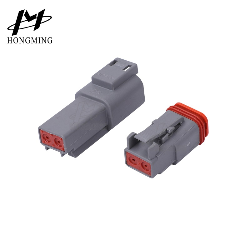 Conectores de arnés de cableado automotriz Deutsch Dt a prueba de agua Tyco Dt04-2p 2