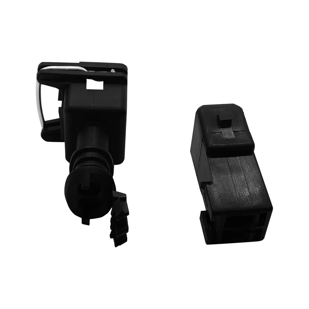 Fabricación 2p Conector de enchufe del arnés del sensor de temperatura del agua del automóvil y bocina de caracol