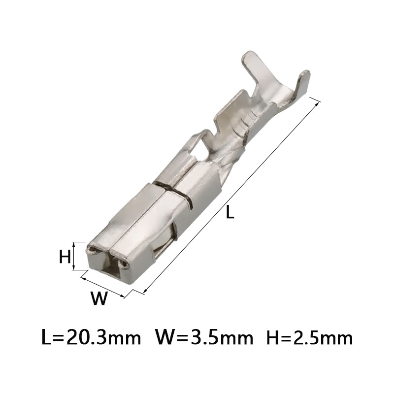 4p Conector de Coche 211PC042s4021 Es Adecuado para Cámara de Reversa Conector de Sensor de Presión Se Puede Equipar con Arnés de Cableado